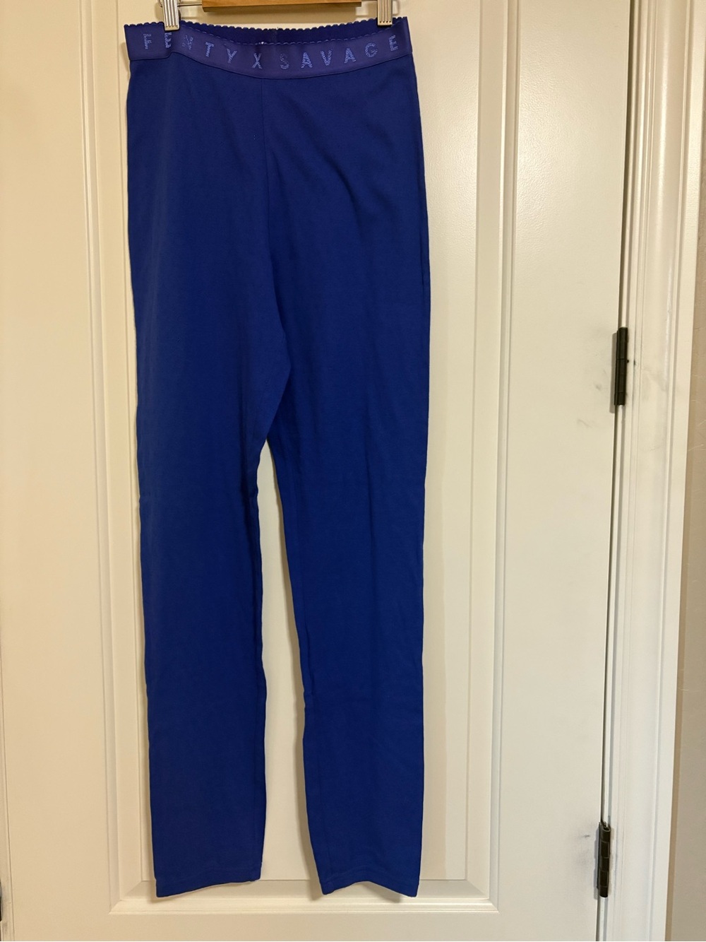 🔵🔵NWT SAVAGE X FENTY Royal Blue Leggings- Sleepwear